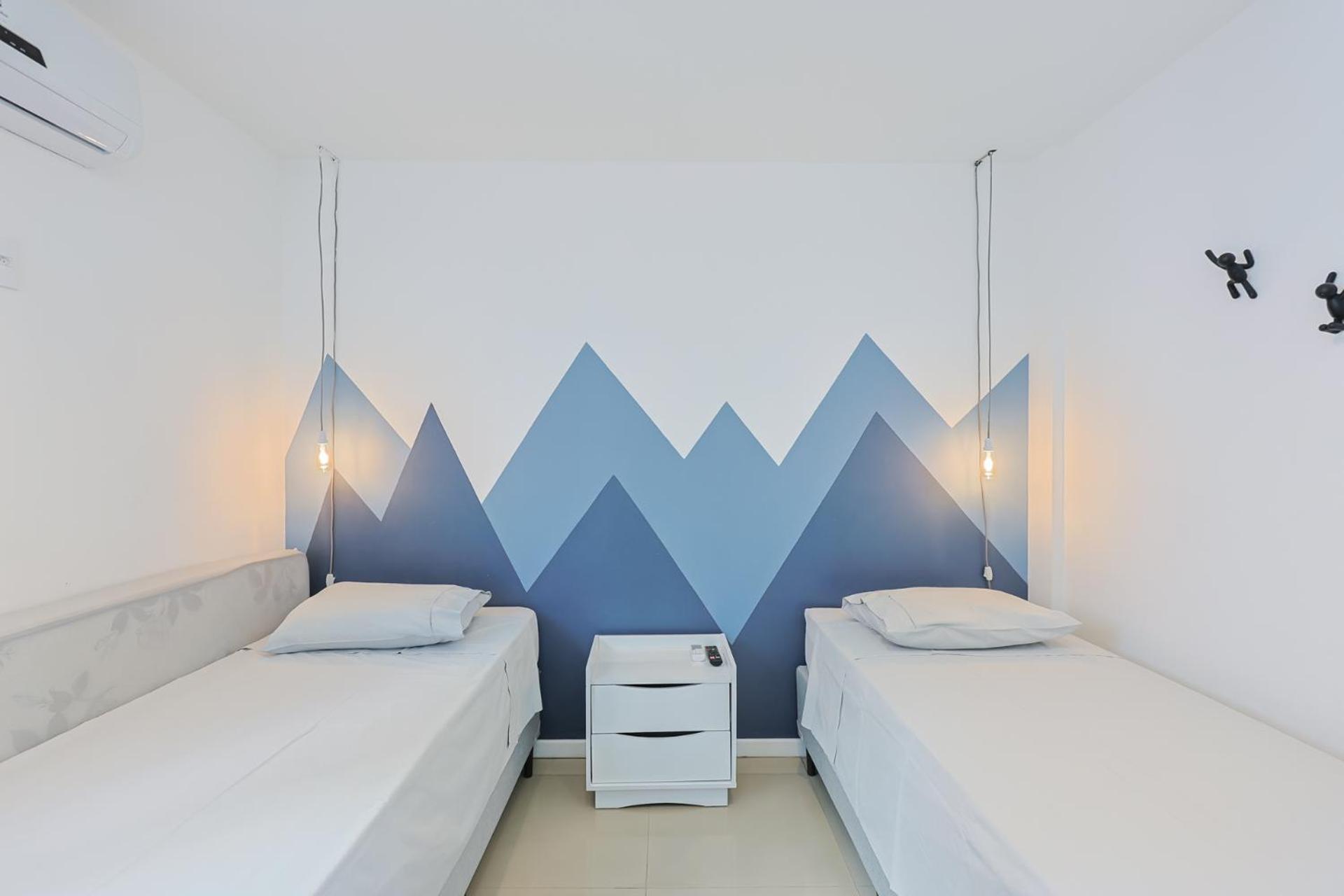 Apto Confortavel E Vista Mar No Centro ฟลอเรียนอโปลิส ภายนอก รูปภาพ