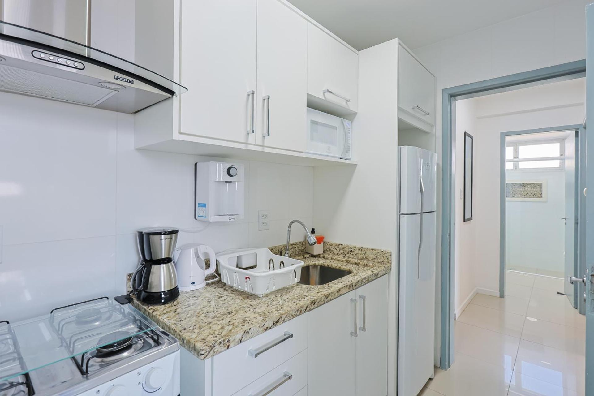 Apto Confortavel E Vista Mar No Centro ฟลอเรียนอโปลิส ภายนอก รูปภาพ