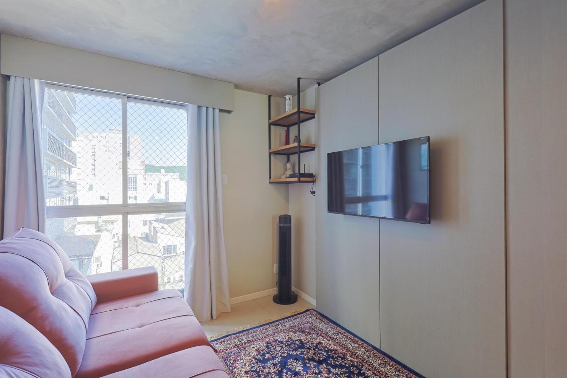 Apto Confortavel E Vista Mar No Centro ฟลอเรียนอโปลิส ภายนอก รูปภาพ